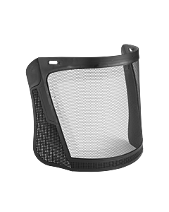 Hellberg Visir med trådnet af ætset stål