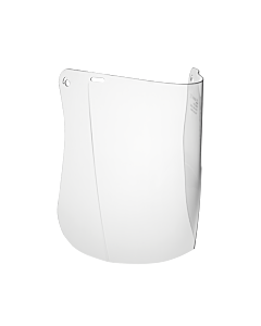 Hellberg 250 mm-visir af polykarbonat