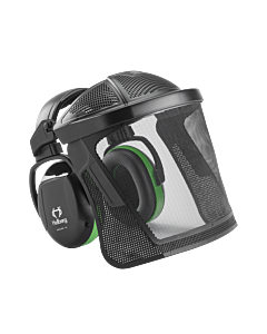 Hellberg Secure 1 Høreværn + visir med trådnet af nylon