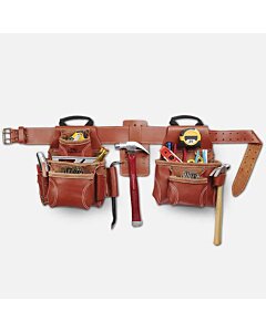 CLC Værktøjsbælte kombi Læder - Prof håndværker