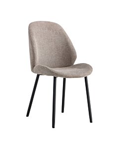 Monte Carlo Spisebordsstol - Spisebordsstol, stone med sorte ben, HN1030
