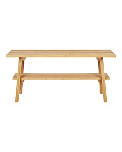 Ember Bænk - Bænk, bambus, natur 28x70x45 cm