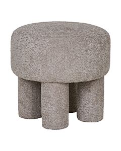 Perth Puf - Canberra, lysegrå ø43x43 cm, HN1258