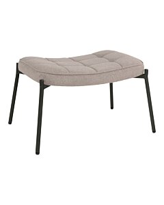 Glasgow Fodskammel - Fodskammel, stone med sorte ben, HN1231