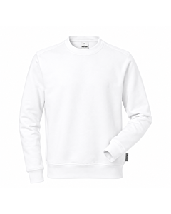 Fristads sweatshirt 7601 - Hvid - str. M