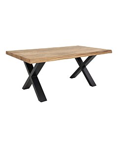 Toulon Sofabord - Sofabord, olieret eg med bølget kant 70x120xh50 cm