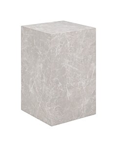 Prague Hjørnebord - Hjørnebord, marmor look, beige 30x30x50 cm