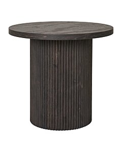 Boavista Hjørnebord - Hjørnebord, mørkebrun ø48x45 cm