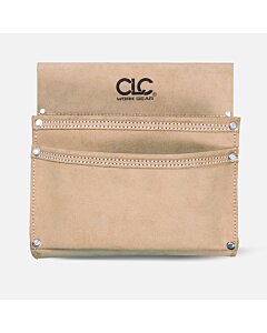 CLC Værktøjslomme i læder, todelt