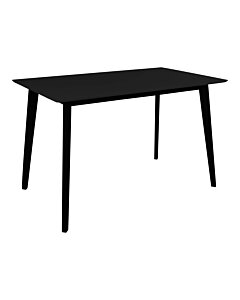 Vojens Spisebord - Spisebord, sort 70x120x75 cm