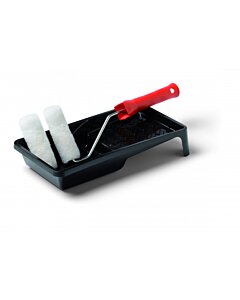 Væg malerullesæt 10 cm m/2 ruller