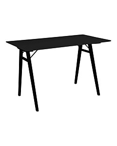 Vojens Skrivebord - Skrivebord, sort 120x60x75 cm