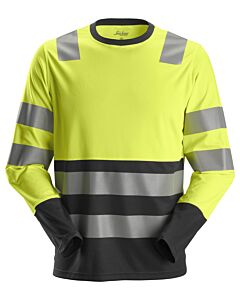 Snickers High-Vis langærmet T-shirt, klasse 2 2433