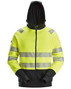 Snickers High-Vis hættetrøje med lang lynlås, klasse 2 2839