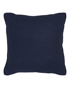 Santos Pude - Pude, genanvendt bomuld, mørkeblå 45x45 cm