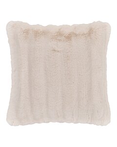 Galena Pude - Pude, imiteret pels, hvid 45x45 cm