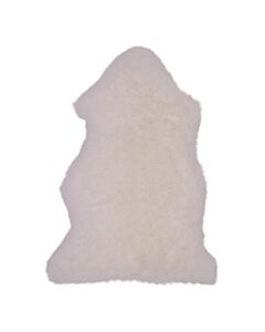 Lammeskind - Lammeskind, råhvid, 50x85 cm
