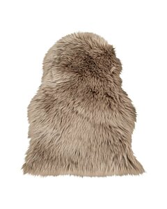 Lammeskind Imiteret - Lammeskind Imiteret, mushroom, 50x85 cm