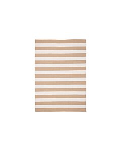 Pina Tæppe  - Tæppe, 100% genanvendt plast, beige/off white 140x200 cm