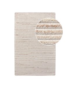 Mango Tæppe - Tæppe, håndtuftet, råhvid 200x300 cm