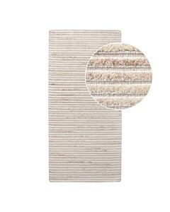 Mango Løber - Løber, håndtuftet, råhvid 80x180 cm