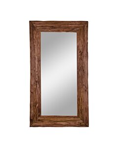 Granada Antik Spejl - Antik Spejl, teaktræ, natur, 101x180 cm