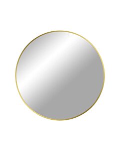 Madrid Spejl - Spejl, aluminium, messing look, ø60 cm