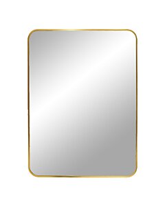 Madrid Spejl - Spejl, aluminium, messing look, 50x70 cm