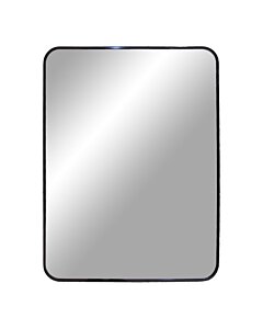 Madrid Spejl - Spejl, aluminium, sort, 50x70 cm