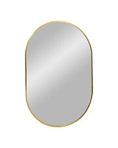 Madrid Spejl - Spejl, aluminium, messing look, 50x80 cm