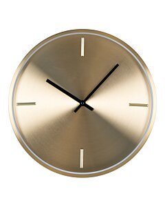 Istanbul Vægur - Vægur, aluminum, guld, lydløs ø30 cm