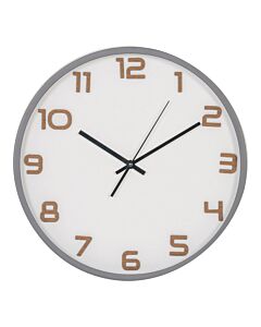 Greenwich Vægur - Vægur, grå, lydløs ø35 cm