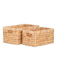 Passo kurve, sæt af 2 - Kurve, vandhyacint, natur, sæt af 2