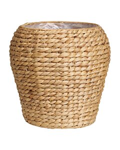 Denia Kurv - Kurv, vandhyacint, natur ø34,5x34,5 cm