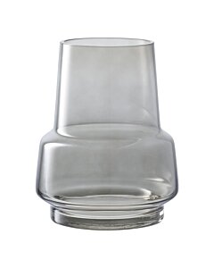 Vase - Vase, glas, smoked grå ø15x19 cm