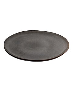 Selma Middagstallerken - Middagstallerken, keramik, grå/brun ø27cm, sæt af 4