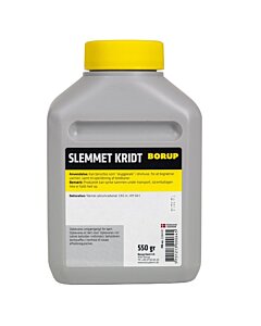 Borup Slemmet Kridt - 550 gram