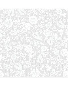 Lenco selvklæbende folie - Anna White - 45x200 cm.