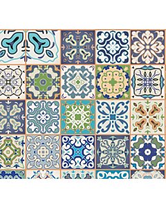 Lenco selvklæbende folie - Tiles Liana - 45x200 cm.