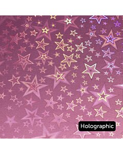 Lenco selvklæbende folie - Holo Erna - 45x150 cm.