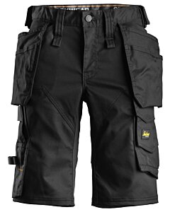 Snickers AllroundWork, dameshorts i stretch med hylsterlommer 6147