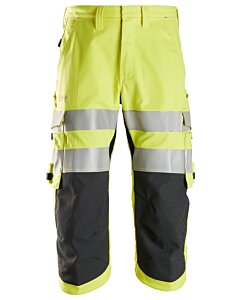Snickers ProtecWork, High-Vis piratbukser, klasse 2 6161