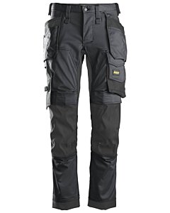 Snickers AllroundWork, arbejdsbukser med stretch, hylsterlommer 6241