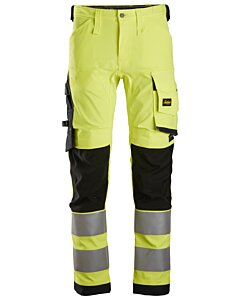 Snickers High-Vis stretchbukser, klasse 2 6343
