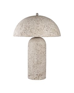 Astley Bordlampe - Bordlampe, papmaché, stone grå 150cm ledning