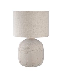 Bilby Bordlampe - Bordlampe, keramik, lysebrun 150cm ledning