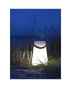 Bristol LED Vinkøler - Vinkøler med strop, hvid, genopladelig