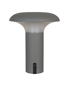 Ramsey LED Lampe - Lampe, grå, genopladelig