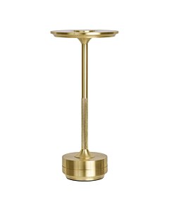 Lyneham LED Bordlampe - Bordlampe, messing, genopladelig