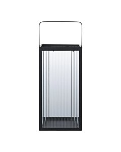 Almonte Lanterne - Lanterne, metal/glas, sort